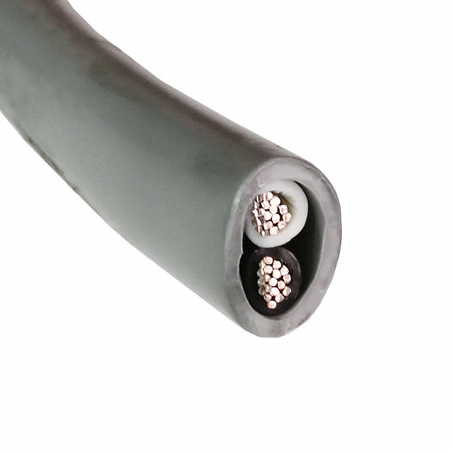 CABLE 2COND 14AWG GRAY 500'