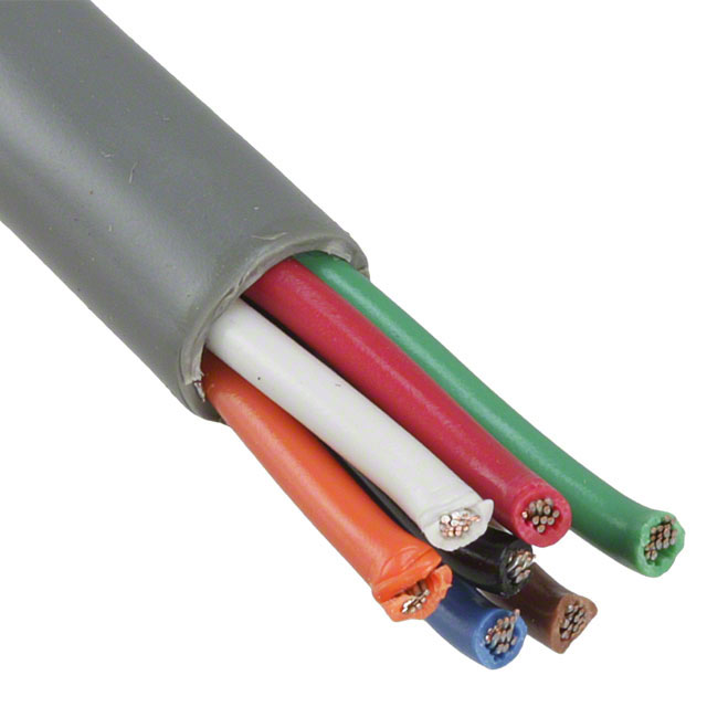 CABLE 7COND 18AWG GRAY 500'