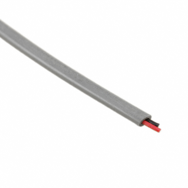 CABLE 2COND 24AWG GRAY 100'