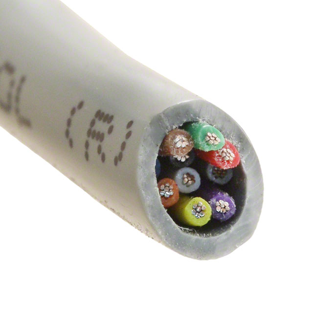CABLE 10COND 24AWG GRAY 50'