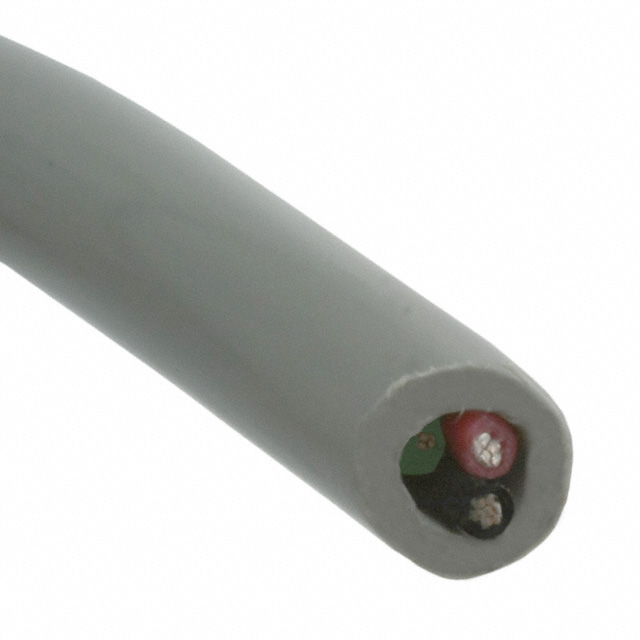 CABLE 3COND 22AWG GRAY 1000'