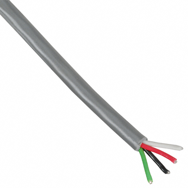 CABLE 4COND 22AWG GRAY 50'