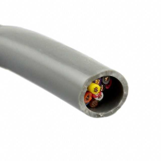 CABLE 12COND 22AWG GRAY 100'