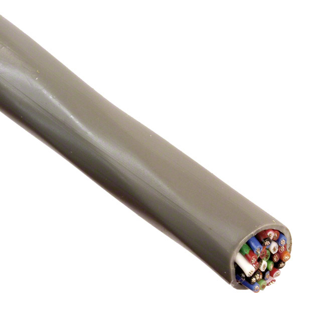 CABLE 30COND 22AWG GRAY