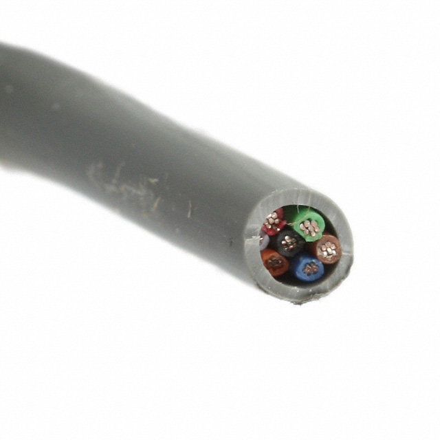CABLE 7COND 22AWG GRAY
