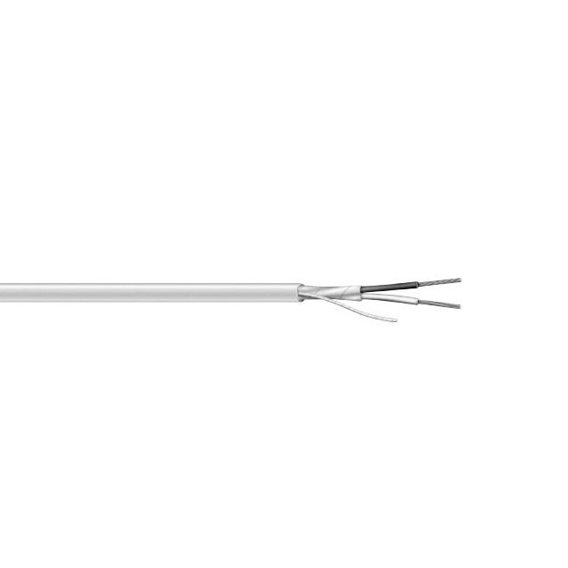 CABLE 2CON 14AWG GRAY SHLD 1000'