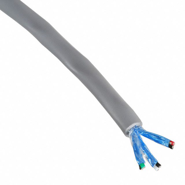 MULTI-PAIR 6COND 18AWG GRAY 50'