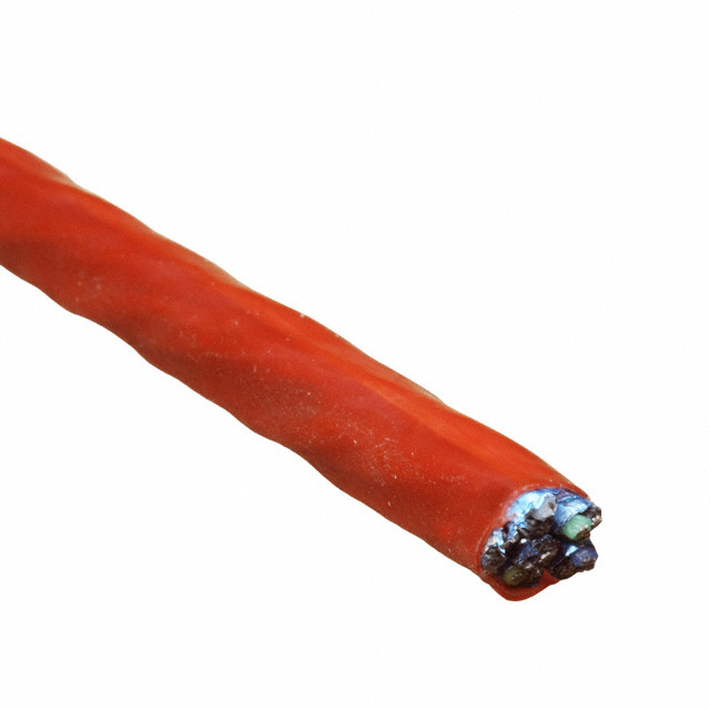 MULTI-PAIR 12COND 22AWG RED 100'