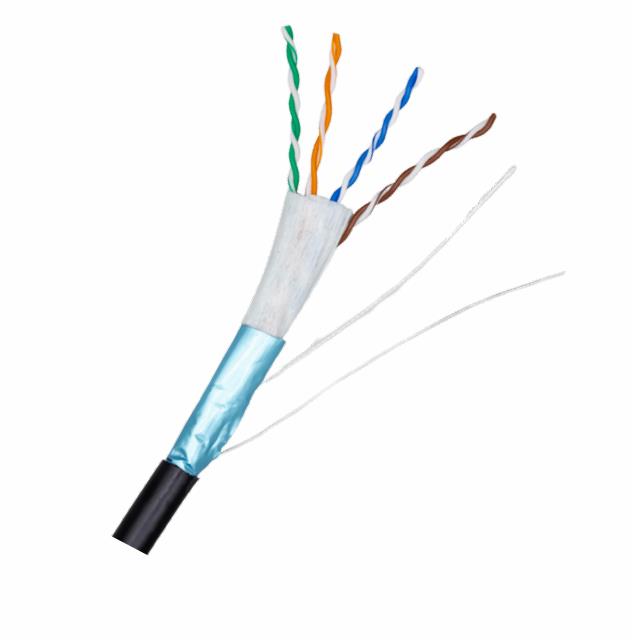 CBL CAT5E 8CON 24AWG CMX 1000'