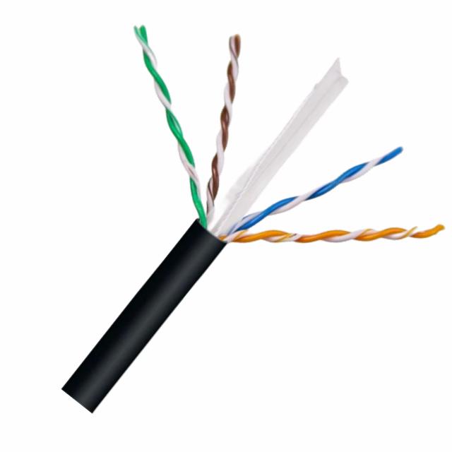 CBL CAT6A 8CON 23AWG CMR 1=1FT