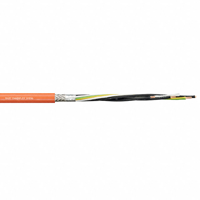 CABLE 4COND 16AWG ORG SHLD FOOT