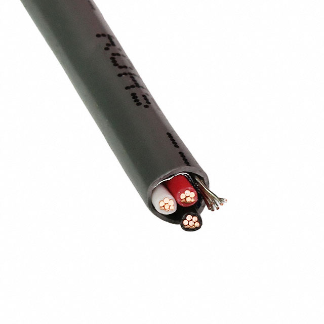 CABLE 3COND 22AWG GRAY