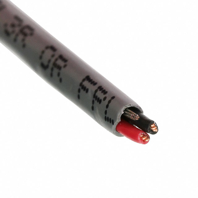 CABLE 2COND 22AWG GRAY SHLD