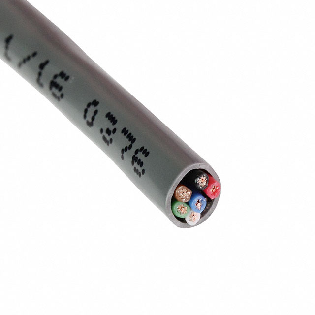 CABLE 6COND 22AWG GRAY SHLD