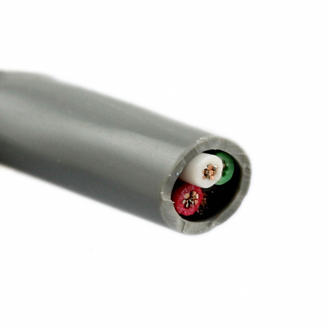 CABLE 4COND 20AWG GRAY SHLD 100'
