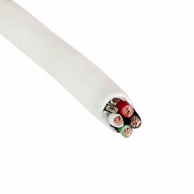 CABLE 4COND 18AWG RED SHLD