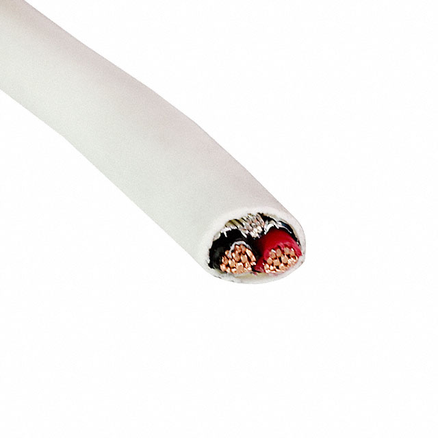 CABLE 2COND 14AWG NAT SHLD 100'