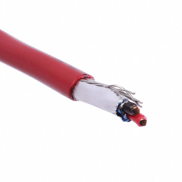 CABLE 2COND 16AWG RED SHLD