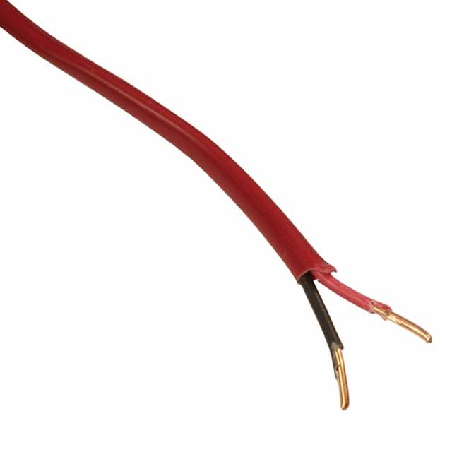 CABLE 2COND 18AWG RED