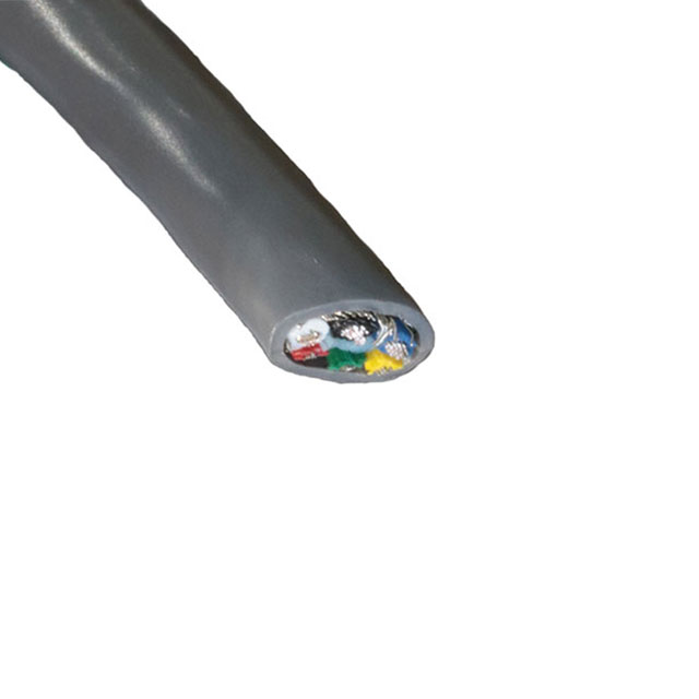 CABLE 6CON 20AWG SLATE SHLD 500'