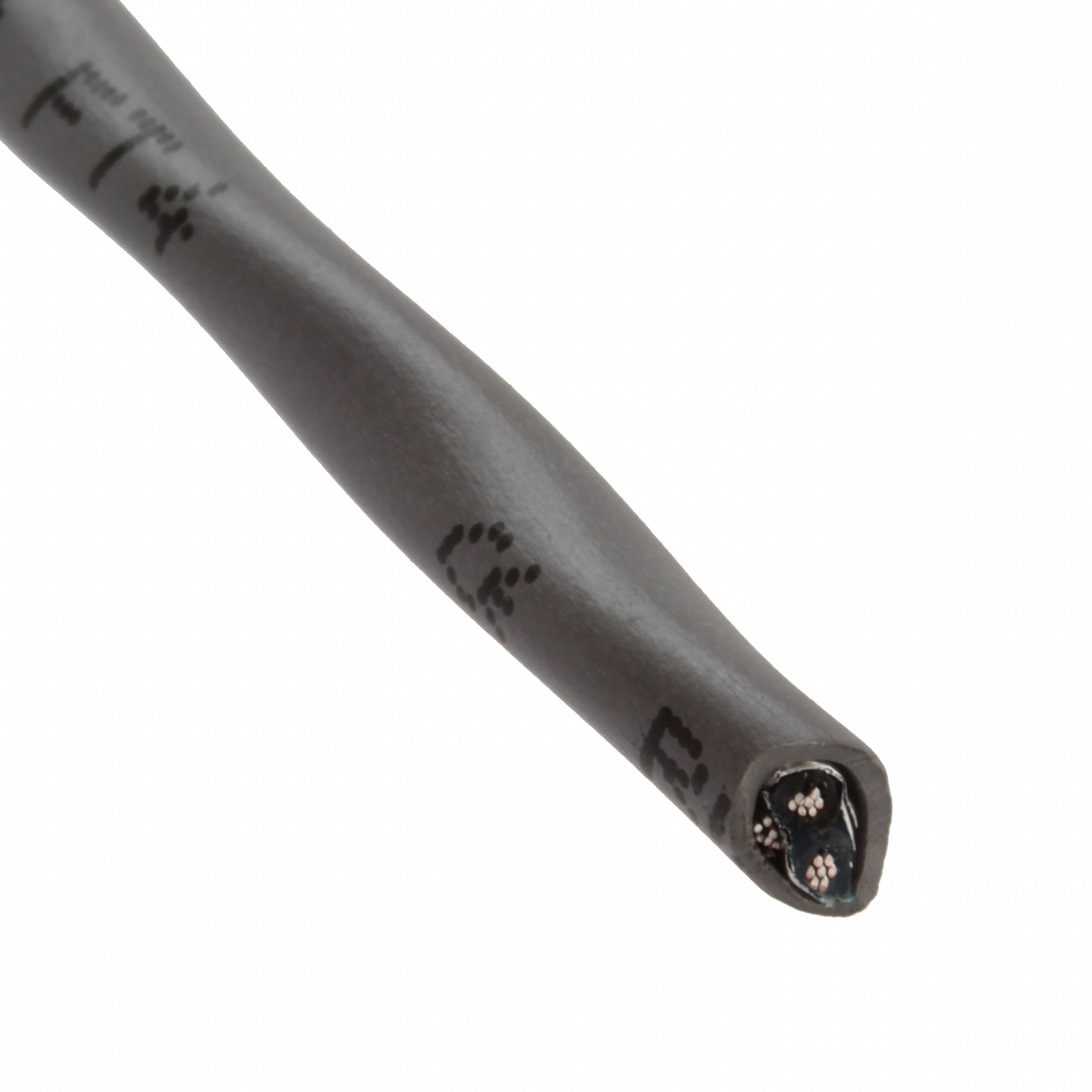 CABLE 2CON 22AWG SLATE SHLD 500'