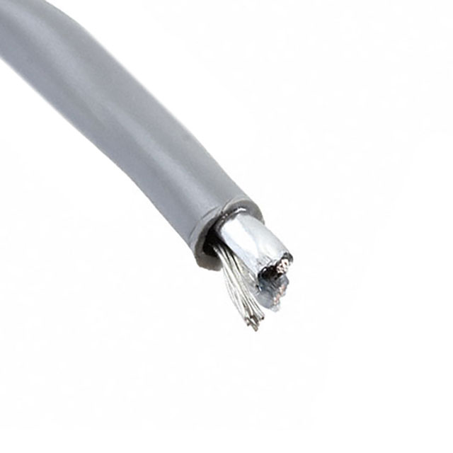 CABLE 2CON 18AWG SLATE SHLD 100'