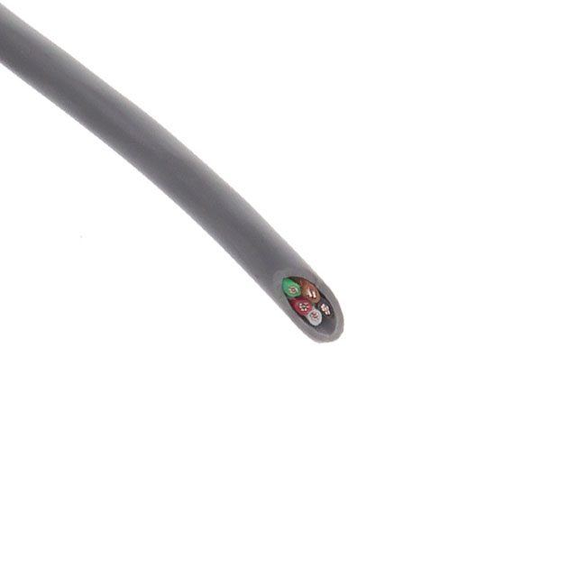 CABLE 5COND 22AWG SLATE 3000'