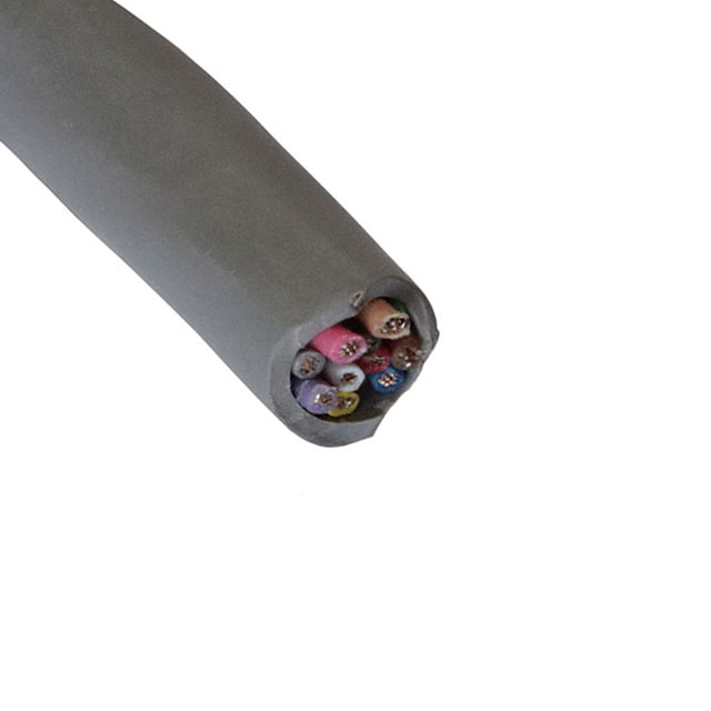 CABLE 12COND 22AWG SLATE 1000'