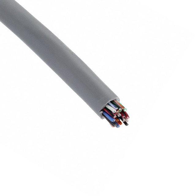 CABLE 30COND 22AWG SLATE 100'