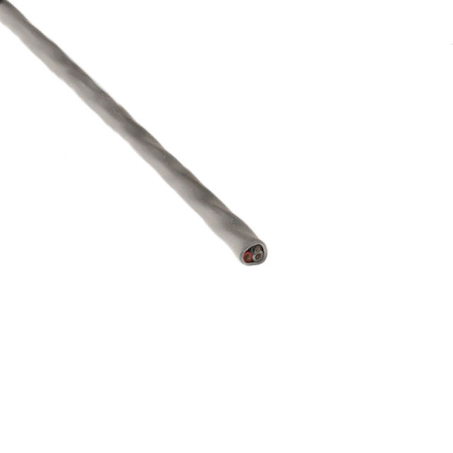 CABLE 3COND 18AWG SLATE 100'