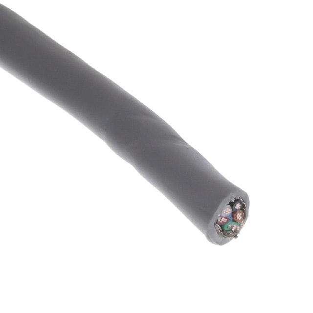 CABLE 5CON 24AWG SLATE SHLD 500'