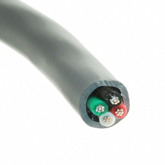 CABLE 4COND 20AWG SLATE