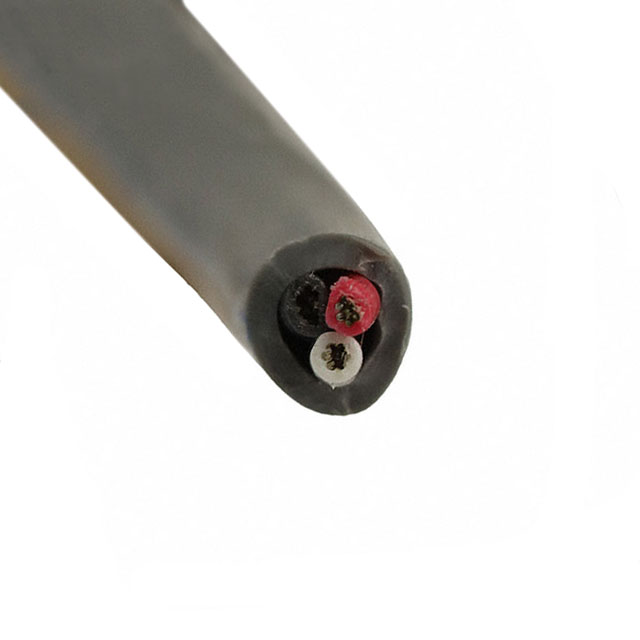 CABLE 3COND 22AWG SLATE 1000'
