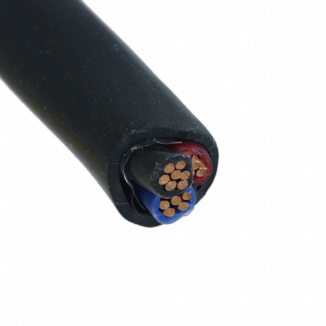 CABLE 3COND 12AWG BLACK 100'