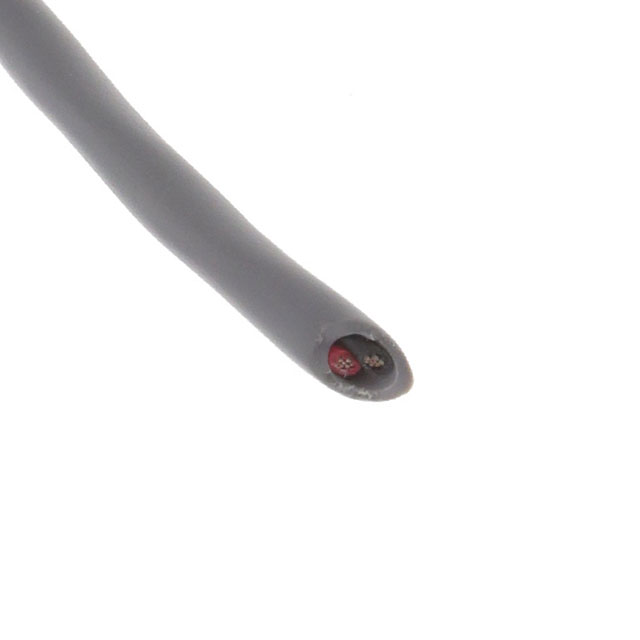 CABLE 2COND 22AWG SLATE 100'