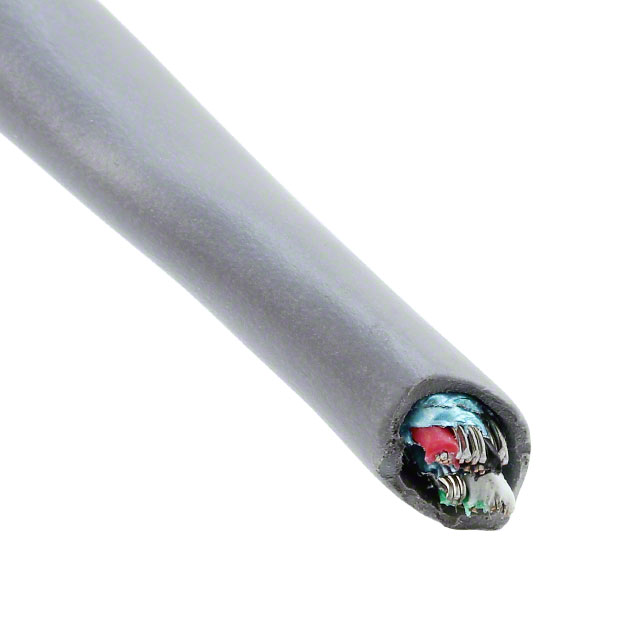 MULTI-PAIR 4CON 22AWG SLATE 500'