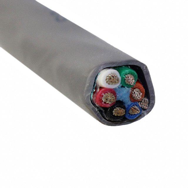 CABLE 6COND 18AWG SLATE SHLD