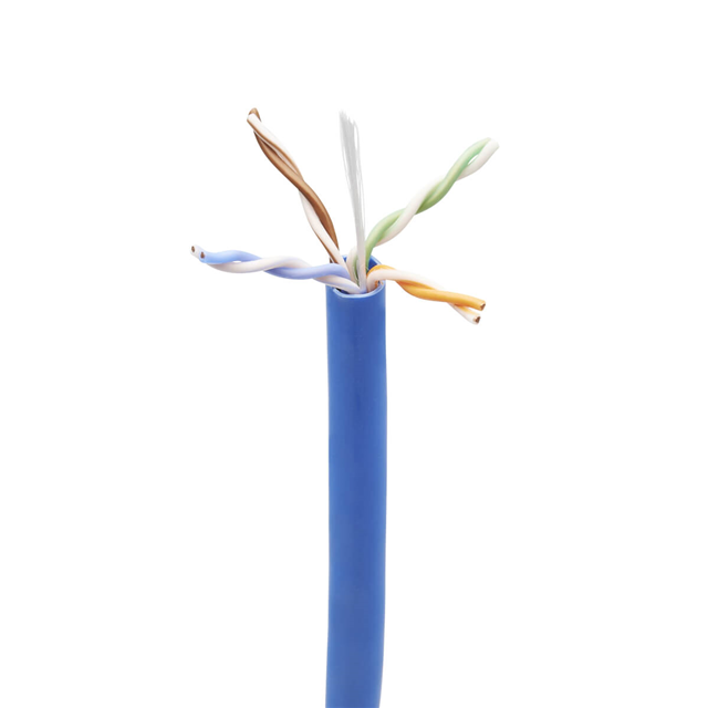 CABLE CAT6 8COND 23AWG BLK 1000'