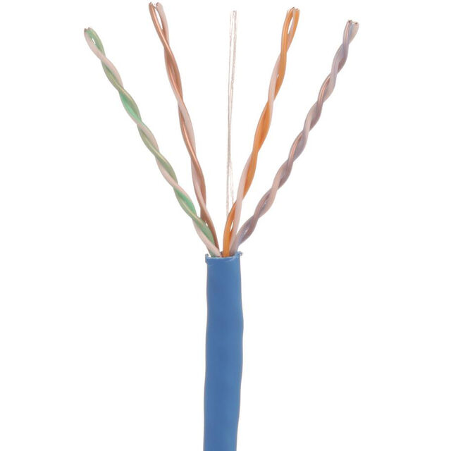 CABLE CAT5E 8CON 24AWG VIO 1000'