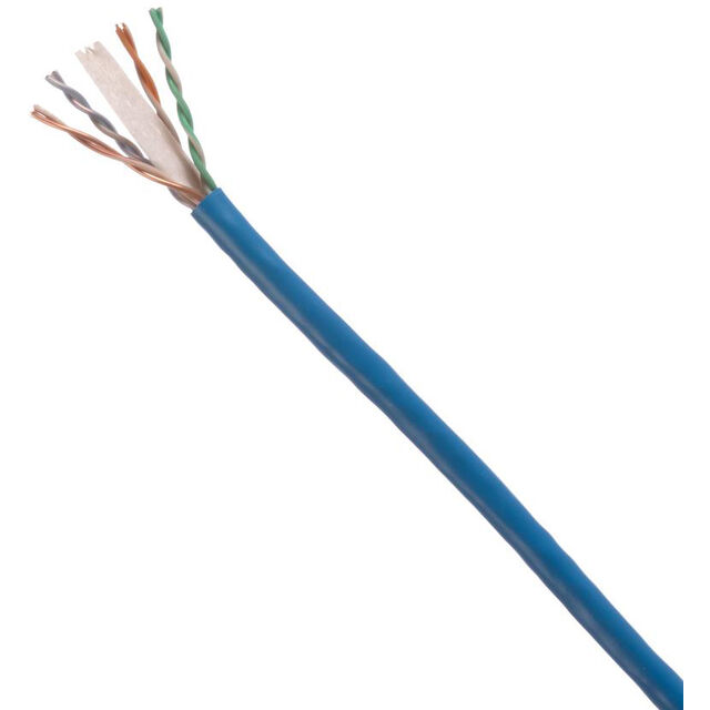 CABLE CAT6 4CON 23AWG GRAY 1000'