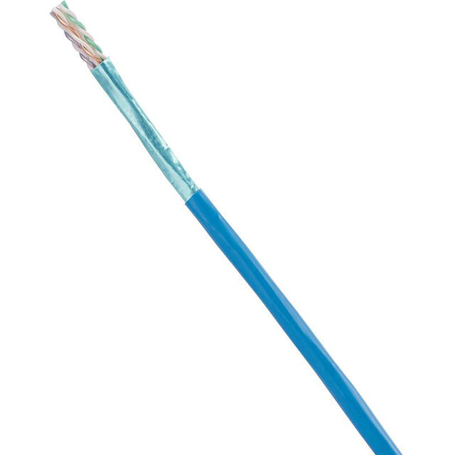 COPPER CBL CAT 6A 23AWG WH 1000'