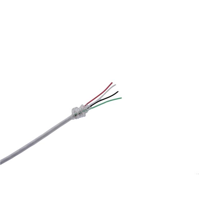 CABLE 4CON 26AWG WHT SHLD 500'
