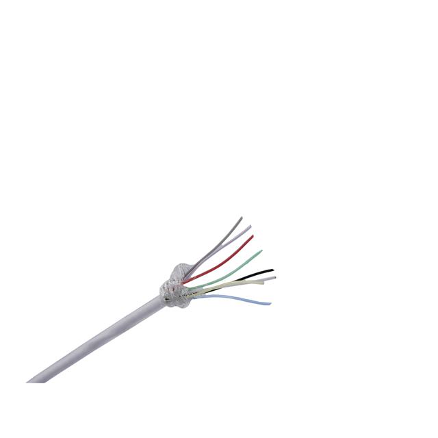 CABLE 8CON 26AWG WHT SHLD 500'