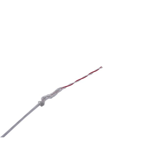 CABLE 2CON 28AWG WHT SHLD 500'