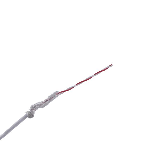 CABLE 2CON 30AWG WHT SHLD 500'