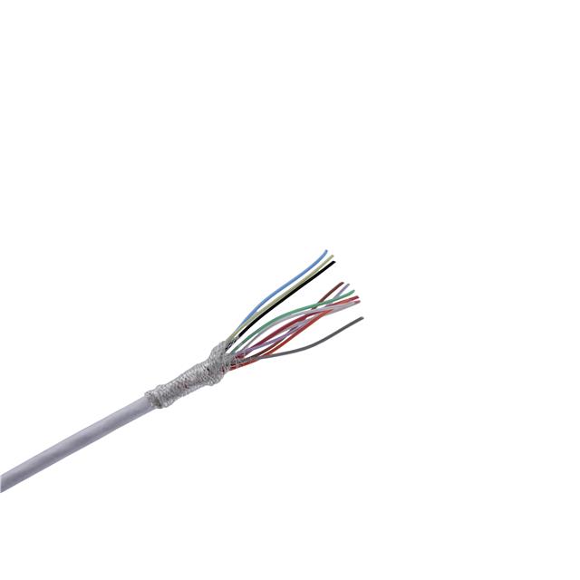 CABLE 12COND 30AWG WHT SHLD 500'