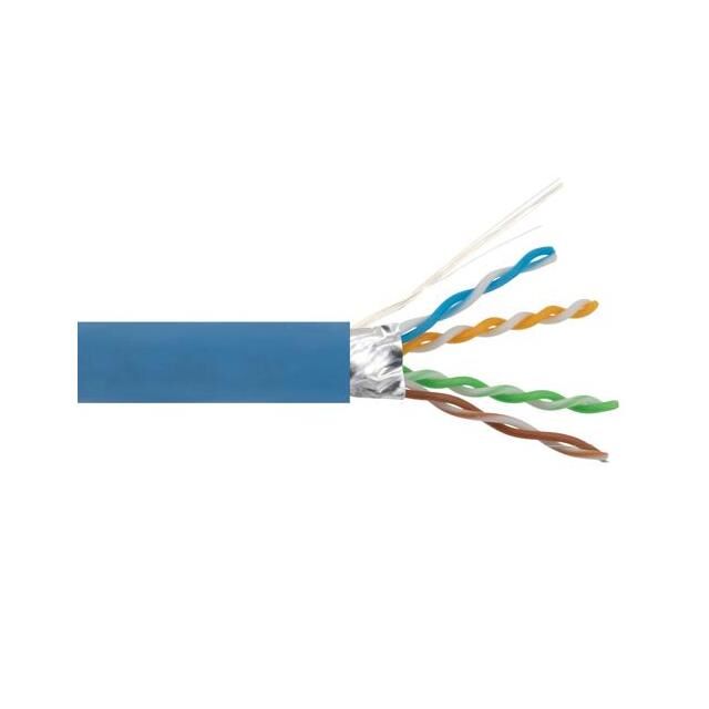 C6A F/UTP LSZH CM 26AWG BLU 1KFT