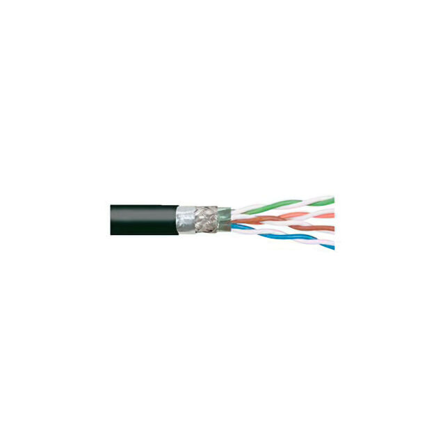 C5E SFTP 4PR/24 BLK TPE 100'