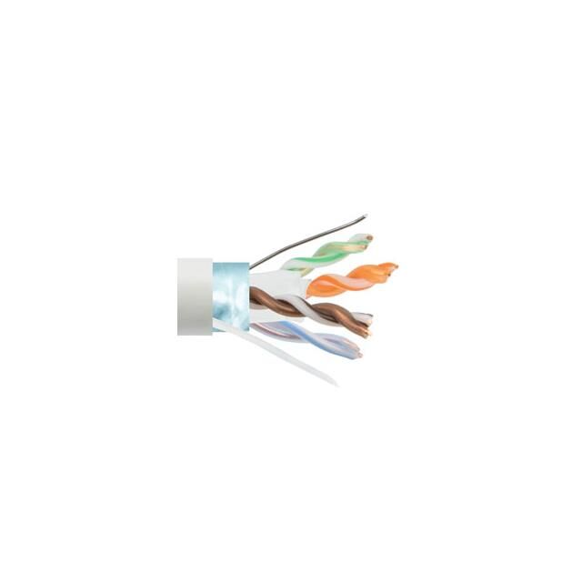 CAT6A F/UTP 23SLD CMP WHT 500F