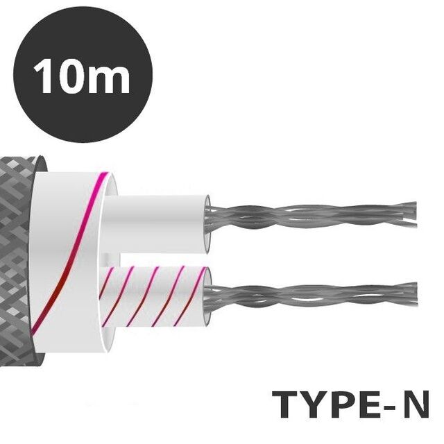 10M IEC CABLE/WIRE GLASSFIBRE/SS